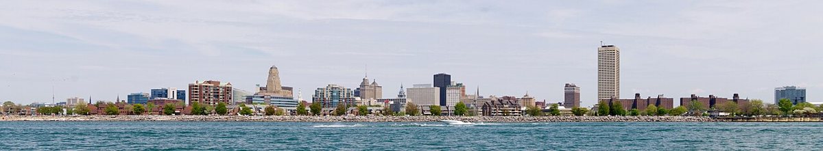 Buffalo city view in daylight
