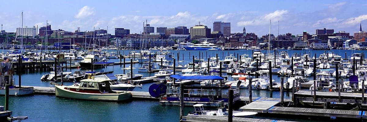 Portland city view in daylight