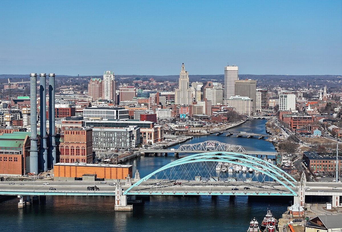 Providence city view in daylight