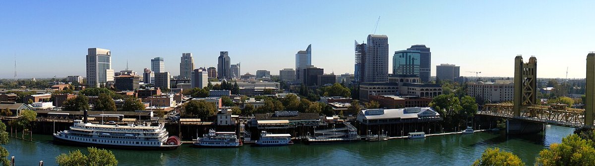 Sacramento city view in daylight