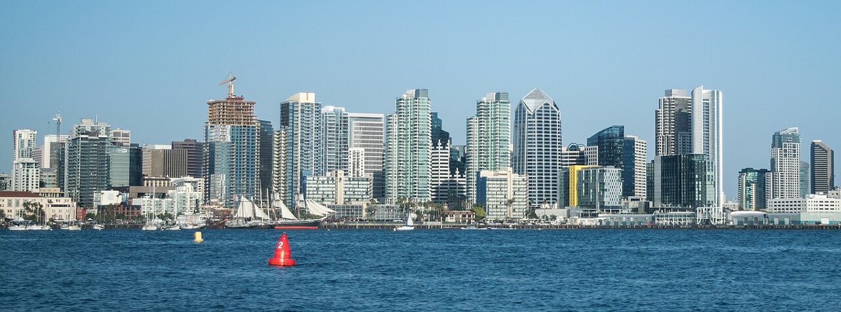 San Diego city view in daylight