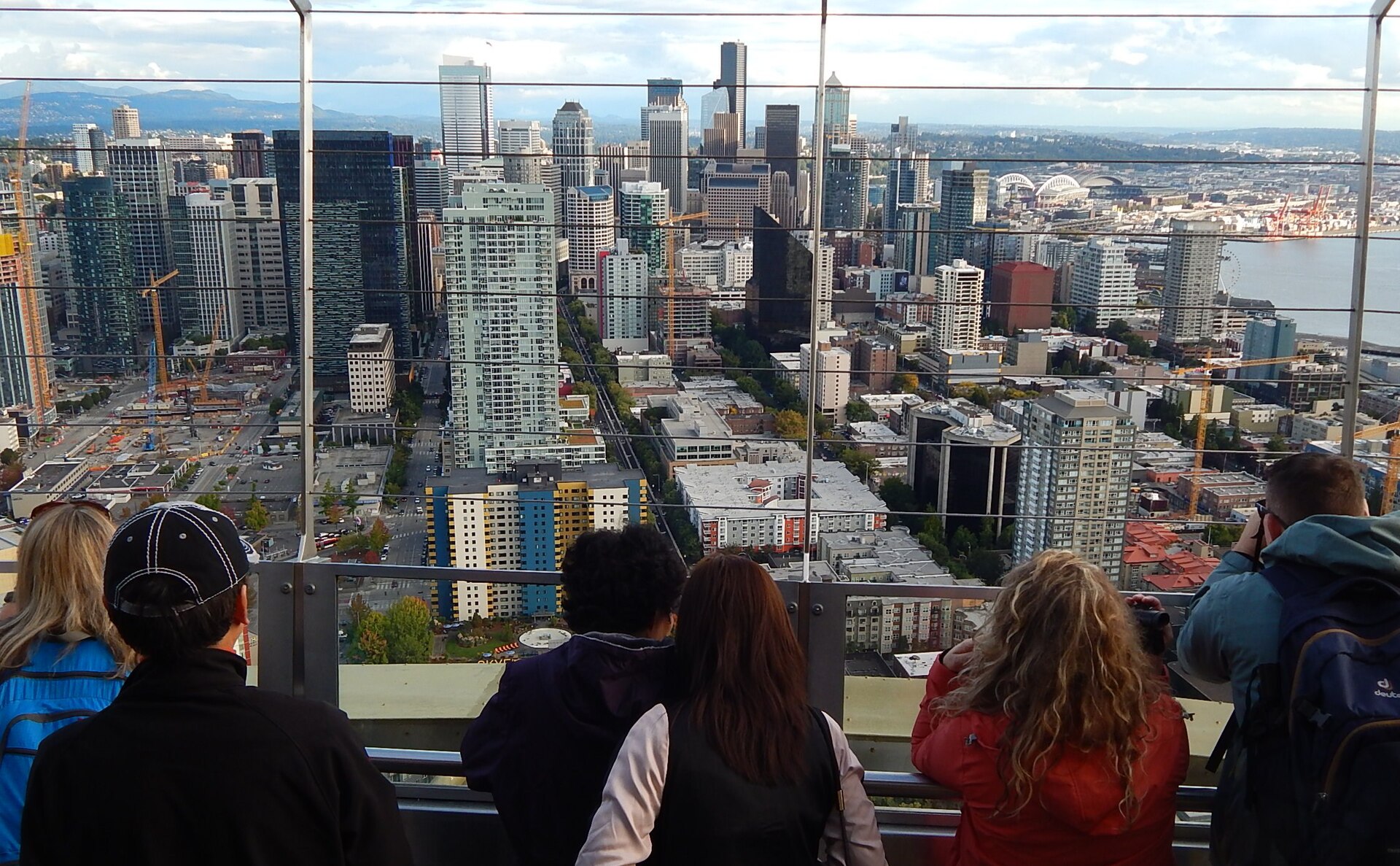 Seattle skyline from the Space Needle