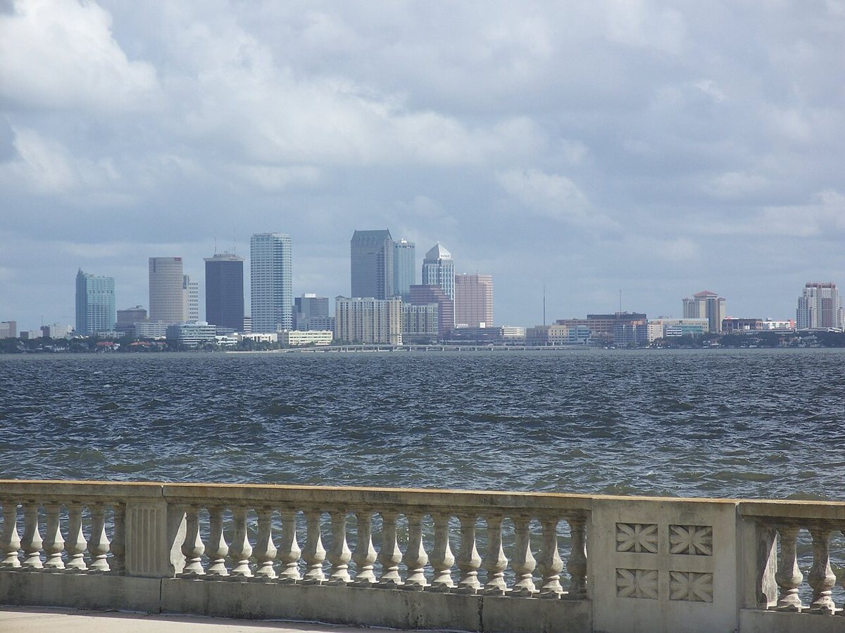 Tampa / St. Petersburg city view in daylight