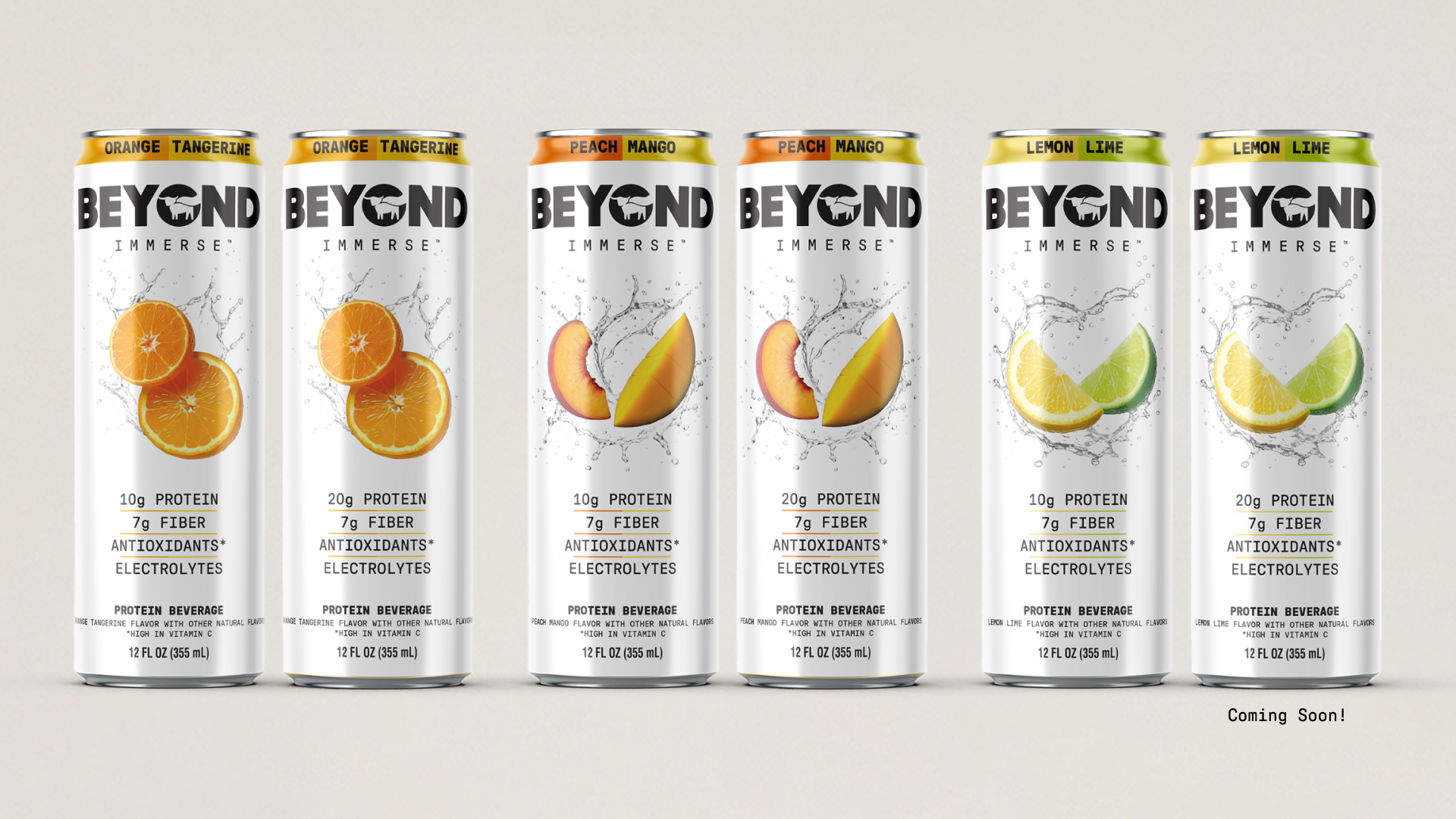Beyond Immerse product assortment