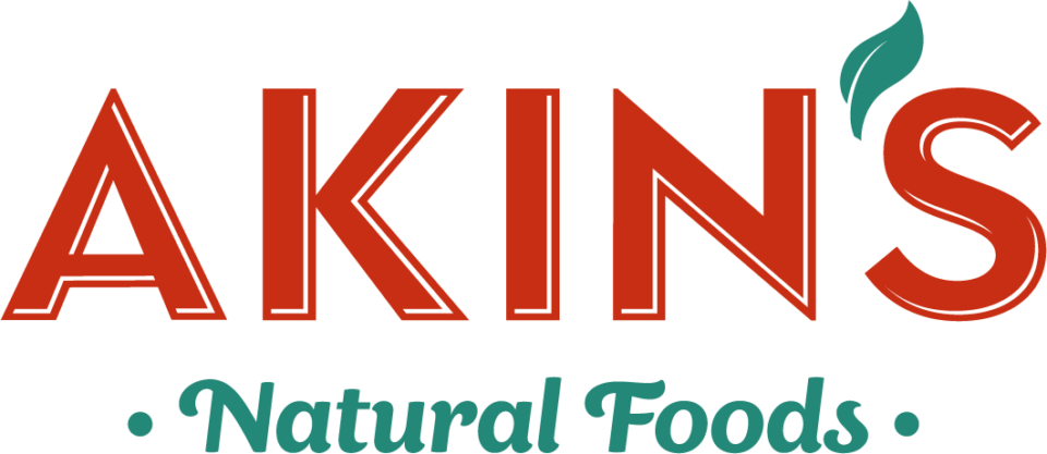 Akin's Natural Foods logo