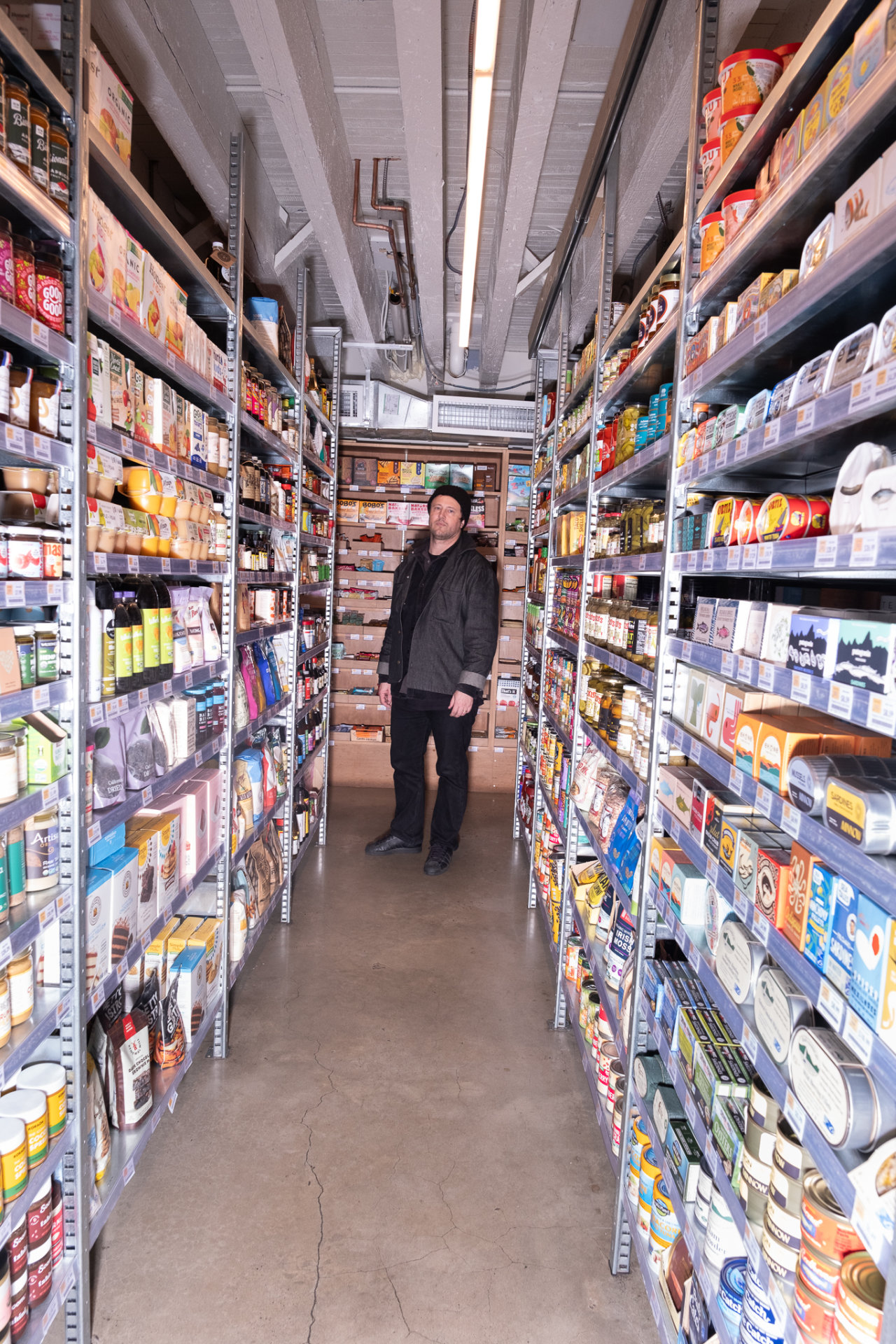Inside Happier Grocery in Manhattan