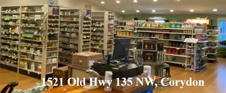 Harmony & Health interior at 1521 Old Hwy 135 NW, Corydon, IN