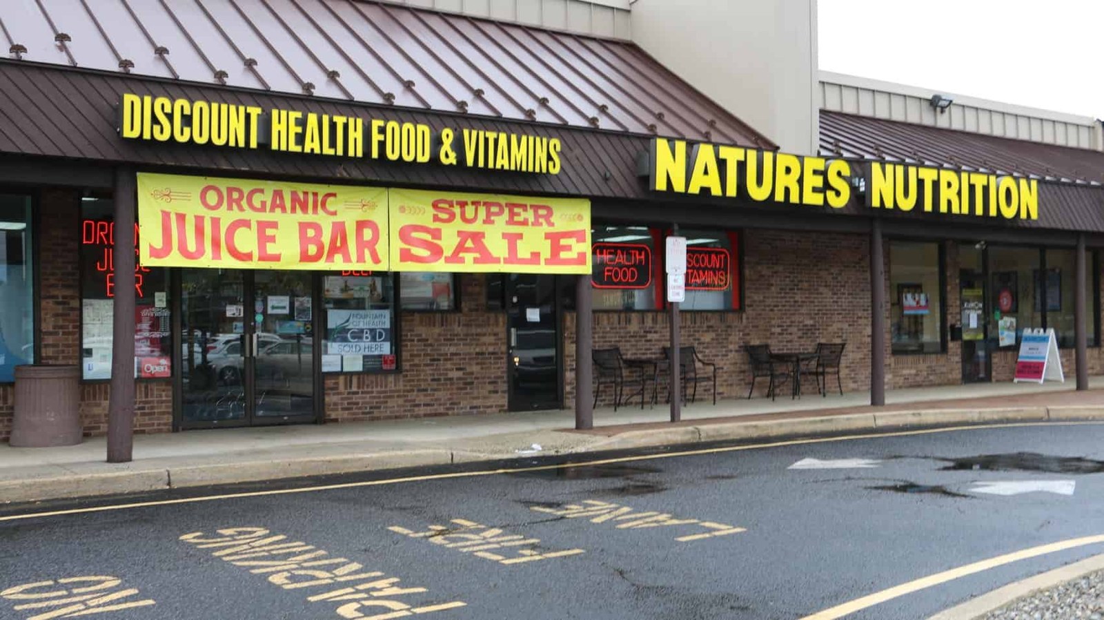 Nature's Nutrition storefront at 383 Brick Blvd, Brick, NJ