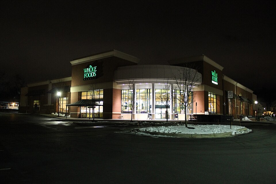 Ann Arbor Whole Foods Market exterior in Ann Arbor