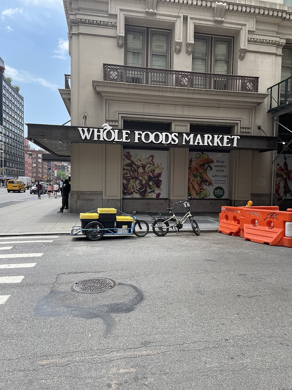 Chelsea Whole Foods Market exterior in New York