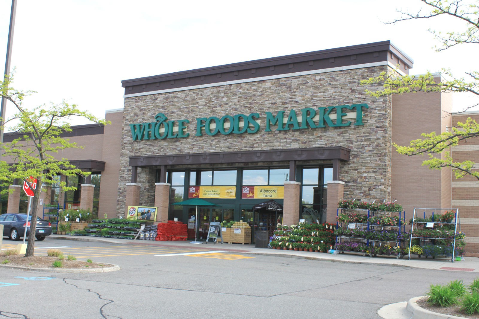 Cranbrook Whole Foods Market exterior in Ann Arbor