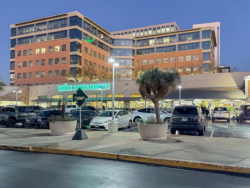 Lamar Whole Foods Market exterior in Austin