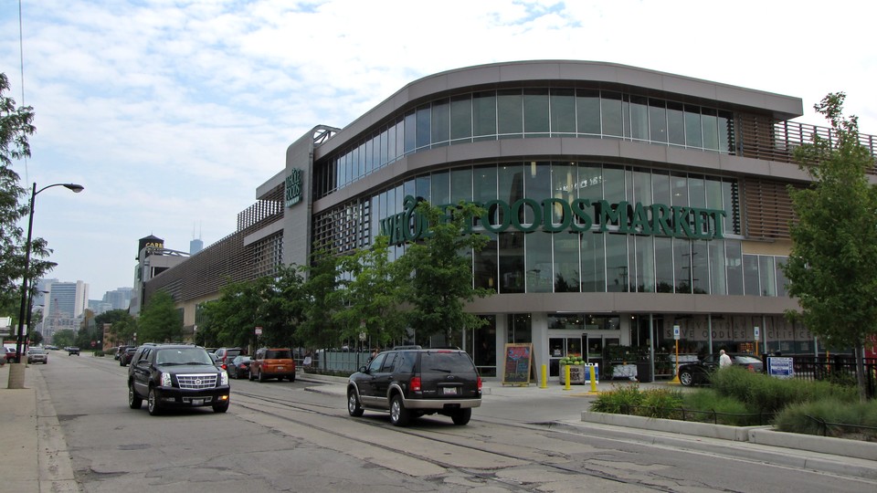 Lincoln Park Whole Foods Market exterior in Chicago