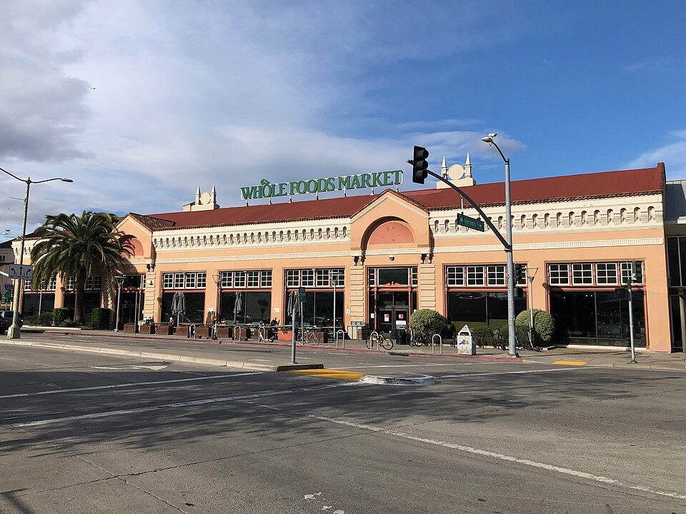 Oakland Whole Foods Market exterior in Oakland