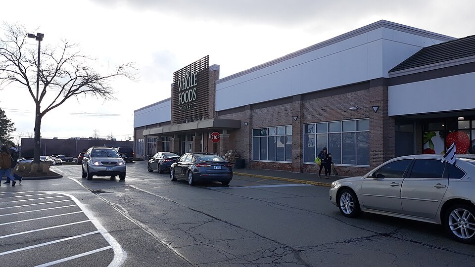 Orland Park Whole Foods Market exterior in Orland Park